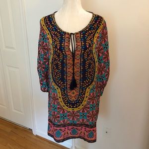 Tolani Tassel Tie Tunic